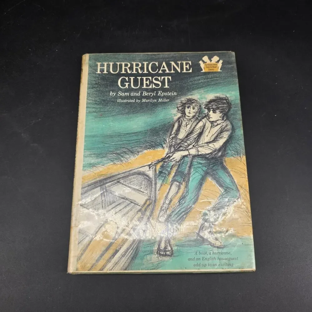 Hurricane Guest Sam & Beryl Epstein 1964 Illustrated Easy-to-Read Children's